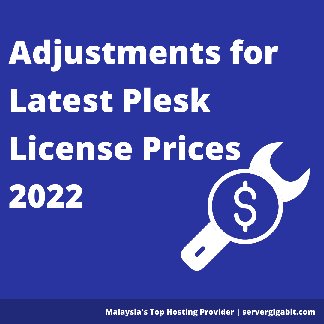 Plesk License Prices 2022 ServerGigabit